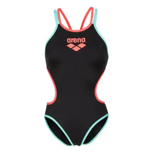 Women's One-Piece Swimsuit with Double Crossback Arena image-4