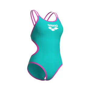 Fato de banho feminino de 1 peça Arena One Double Cross image-1