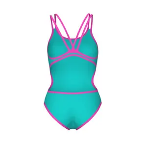 Fato de banho feminino de 1 peça Arena One Double Cross image-3