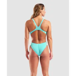 Women's 1-piece swimsuit Arena Team Tech Solid image-1