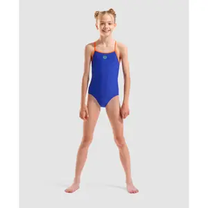 One-piece swimsuit for girls Arena Light Drop Solid image-2