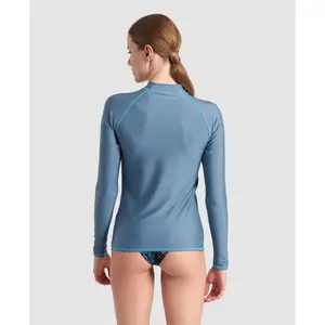 Long Sleeve Women's Swim T-shirt Arena Rash Graphic image-1