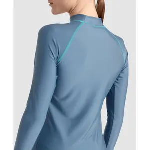 Long Sleeve Women's Swim T-shirt Arena Rash Graphic image-4