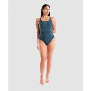 Women's 1-piece swimsuit Arena Milena Wing Back image-2