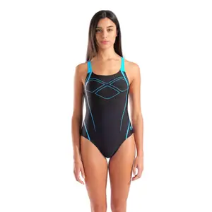 Women's 1-piece swimsuit Arena Graphic Pro image-0