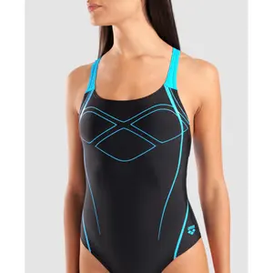 Women's 1-piece swimsuit Arena Graphic Pro image-3