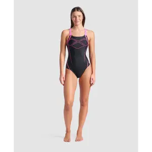 Women's 1-piece swimsuit Arena Graphic Pro image-2