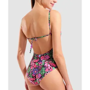Women's 1-piece swimsuit Arena image-4