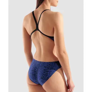 1-dels badedragt til kvinder Arena Snakeskin Challengeback image-4