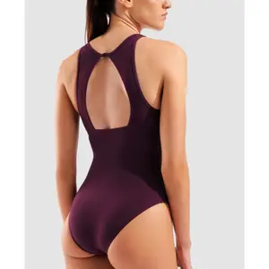 Women's 1-piece swimsuit Arena Mesh Angle image-4