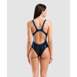 Women's 1-piece swimsuit Arena Solid Tech image-1