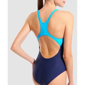 Women's 1-piece swimsuit Arena Lace Solid image-4