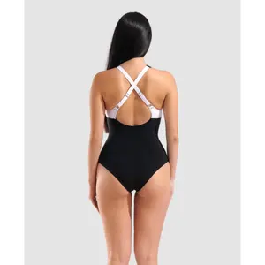 1-dels badedragt til kvinder Arena Linda Cross Back image-1