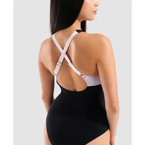 1-dels badedragt til kvinder Arena Linda Cross Back image-4