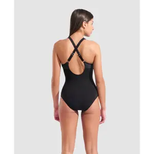 1-dels baddräkt för kvinnor Arena Linda Cross Back image-1