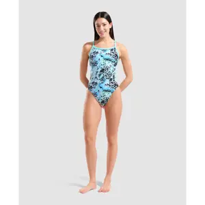 Women's 1-piece swimsuit Arena Earth View X-Criss Cross image-2