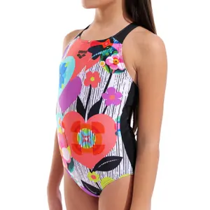 One-piece swimsuit for girls Arena V Back image-3