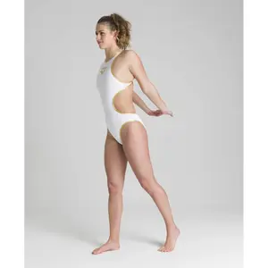 Women's 1-piece swimsuit Arena One Big Logo image-4