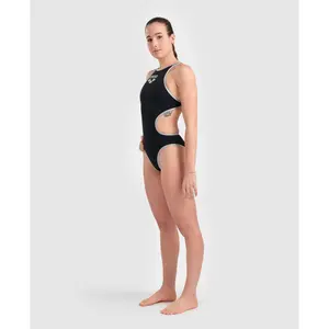 Women's 1-piece swimsuit Arena One Biglogo image-2