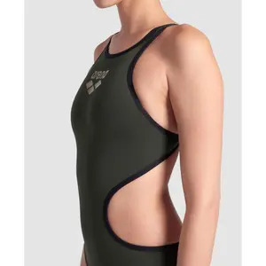 Women's 1-piece swimsuit Arena One Biglogo image-4