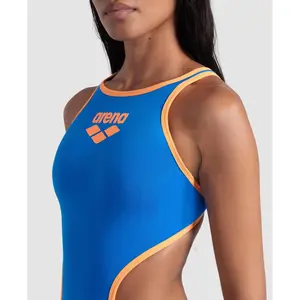 Women's 1-piece swimsuit Arena One Biglogo image-3