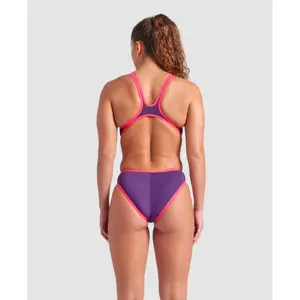 Women's 1-piece swimsuit Arena One Biglogo image-1