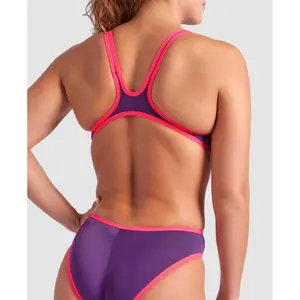 Women's 1-piece swimsuit Arena One Biglogo image-4