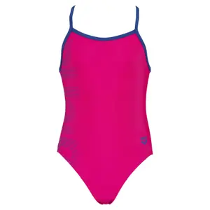 Costume da bagno 1 pezzo per bambina Arena Logo image-0