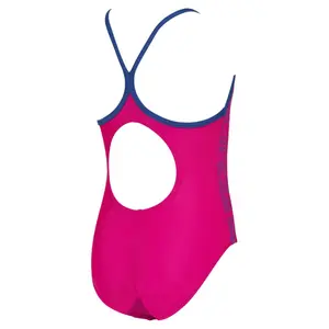 Costume da bagno 1 pezzo per bambina Arena Logo image-2