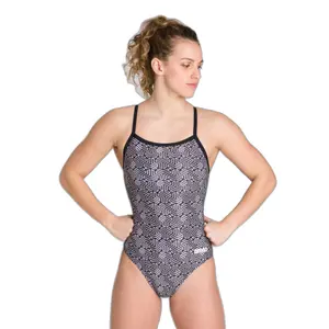 Women's 1-piece swimsuit Arena Kikko Light Drop Back One Piece