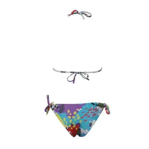 2-piece swimsuit for women Arena Allover Triangle image-2