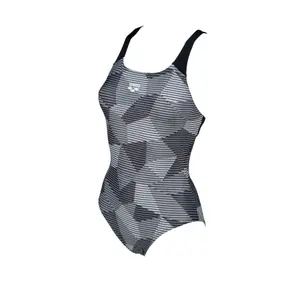 Women's 1-piece swimsuit Arena Geo Pro image-1