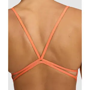 Maillot de bain 1 pièce dos dentelle femme Arena Solid image-4