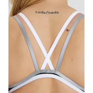 Women's 1-piece double cross swimsuit Arena image-4