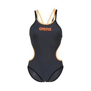 Women's 1-piece double cross swimsuit Arena image-0