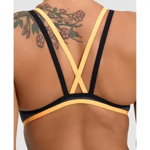 Women's 1-piece double cross swimsuit Arena image-4