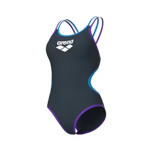 Women's 1-piece swimsuit Arena One Double Cross Back image-1