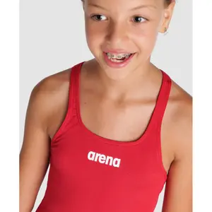 Traje de baño de 1 pieza para bebé niña Arena Team Pro Solid image-3