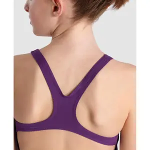 Traje de baño de 1 pieza para bebé niña Arena Team Pro Solid image-4