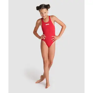 Maillot de bain 1 pièce fille Arena Team Tech Solid image-1