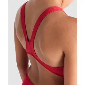 Maillot de bain 1 pièce fille Arena Team Tech Solid image-4