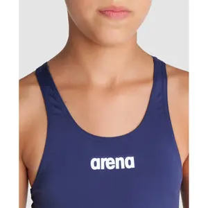 Maillot de bain 1 pièce fille Arena Team Tech Solid image-3