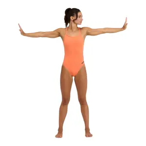 Bañador de 1 pieza para mujer Arena Team Chanllenge Solid image-0