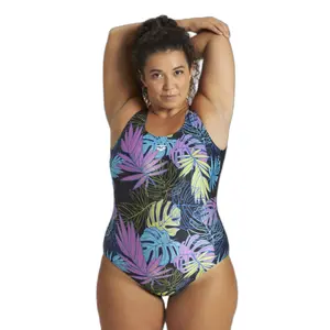 Women's 1-piece swimsuit Arena Shiny image-0