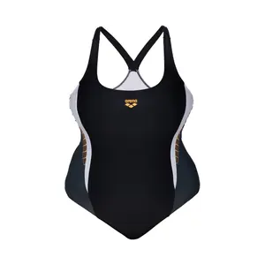 Women's V-back one-piece swimsuit Arena Plus image-0