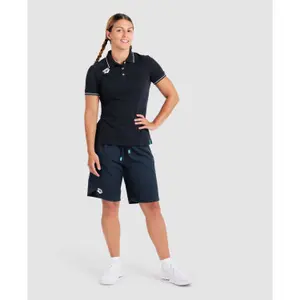 Katoenen damespolo Arena Team Solid image-1