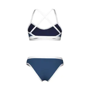 Solid cross-back two-piece swimsuit for women Arena Icons image-3