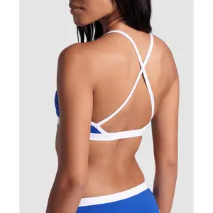 Solid cross-back two-piece swimsuit for women Arena Icons image-5