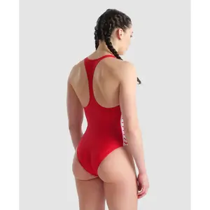 Dames zwempak uit 1 stuk Arena Icons Racer image-1