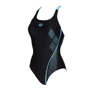 Women's 1-piece swimsuit Arena Pro Graphic image-0